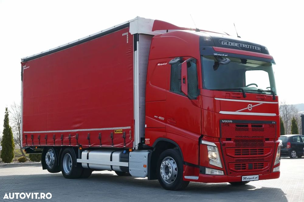 Volvo FH 460 / 7.4 M CORTINĂ / I-SAVE / I-PARK COOL / PUNTE RIDICATĂ ȘI DE DIRECȚIE / WIELTON - 1