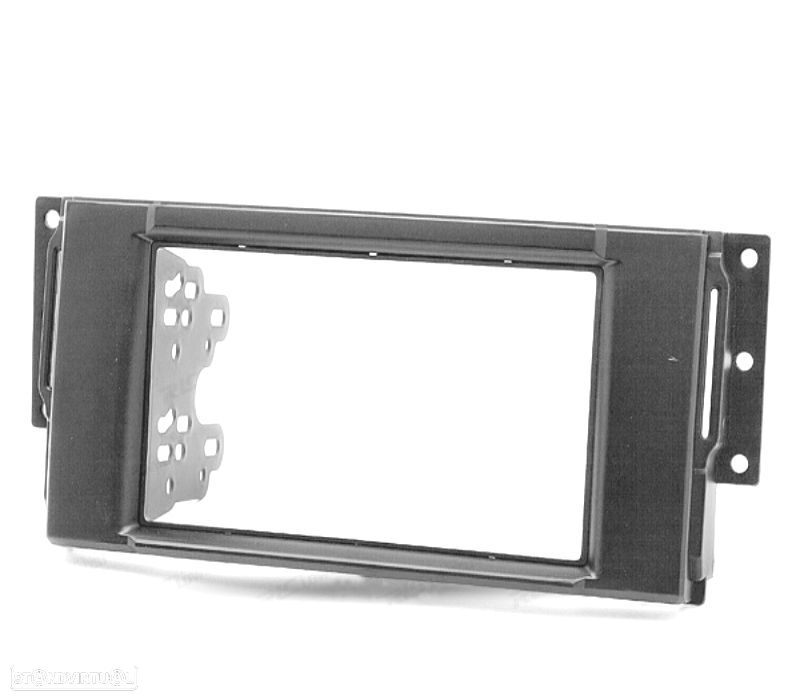 MOLDURA ADAPTADOR PRETO PARA RADIO 2-DIN PARA LAND ROVER FREELANDER DISCOVERY RANGE ROVER - 1