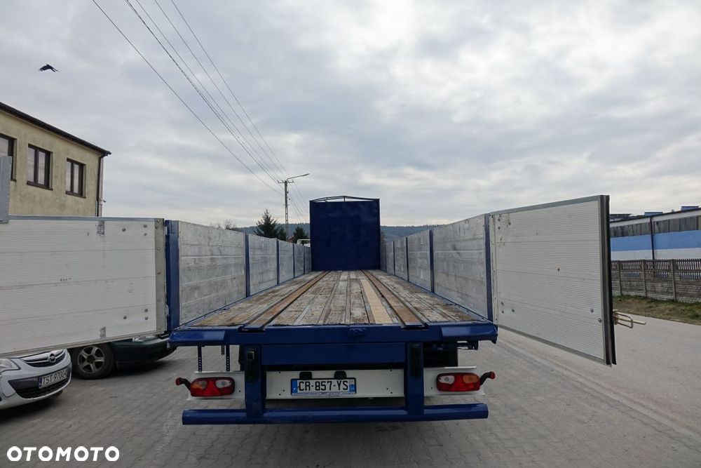 Trailor PLATFORMA / BURTOWA / OSIE SMB / PODŁOGA WZMACNIANA - SZYNA-DESKA - 25