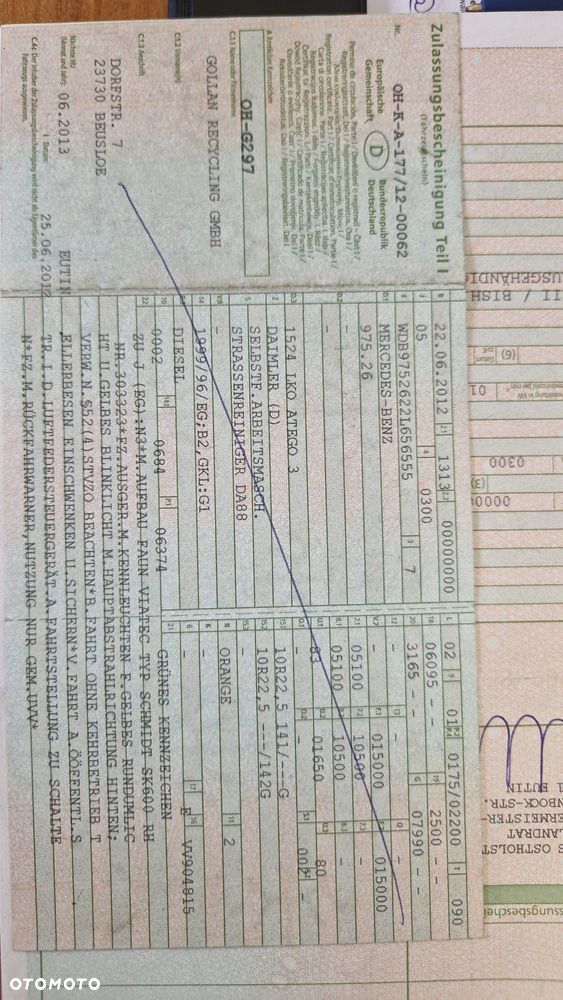 Mercedes-Benz Atego Zamiatarka z Niemiec  TOP TOP - 21