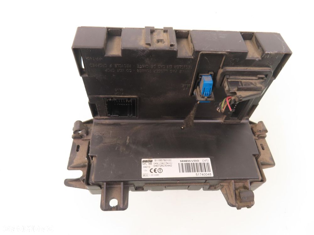 STACYJKA STEROWNIK FIAT PANDA II 1.1 55196259 51740048 S118578010C - 8