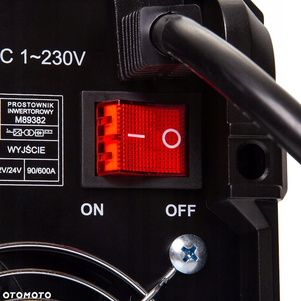 PROSTOWNIK INWERTOROWY 12V 24V ROZRUCH ŁADOWANIE AKUMULATORÓW 600A M89382 - 9