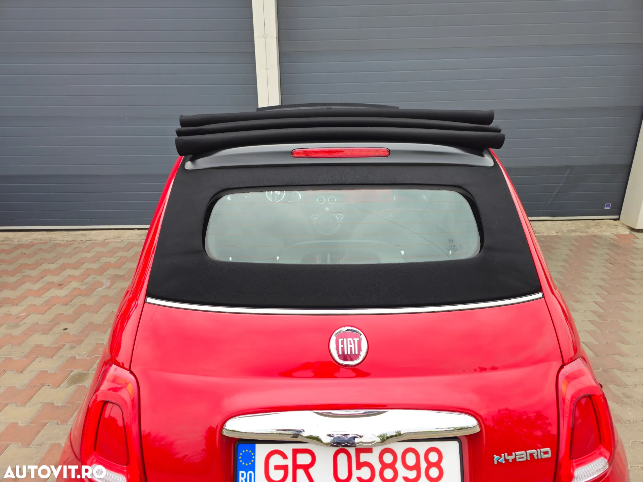 Fiat 500 Cabrio MHEV 1.0 Red - 6
