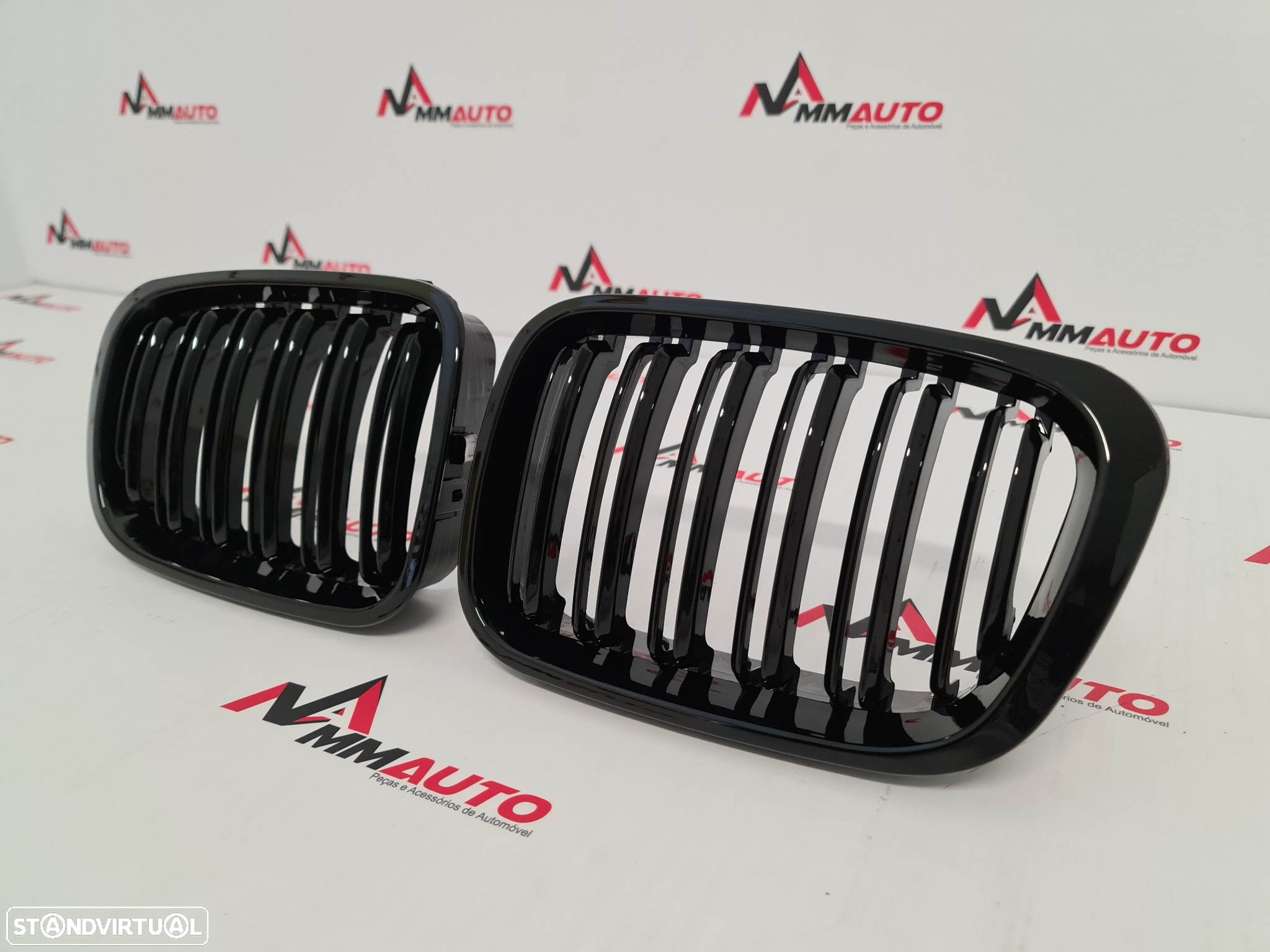 Grelhas Frontais BMW E46 Lamina Dupla - 3