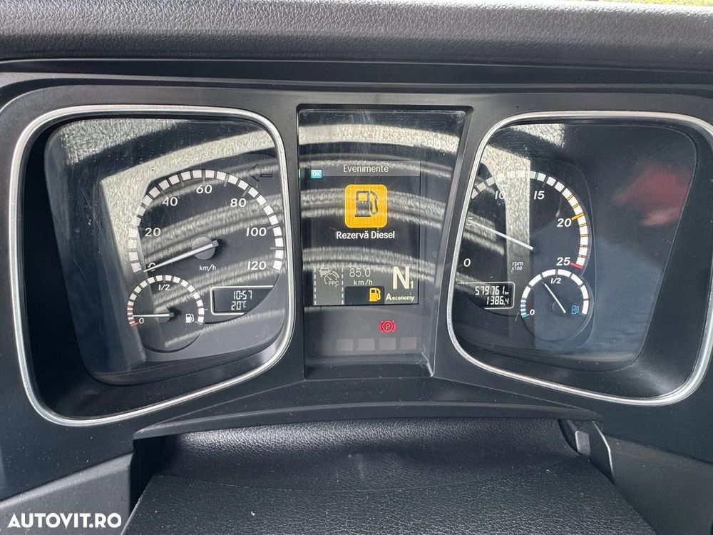 Mercedes-Benz Actros 1845 Low Liner, carte service, gata de lucru - 9