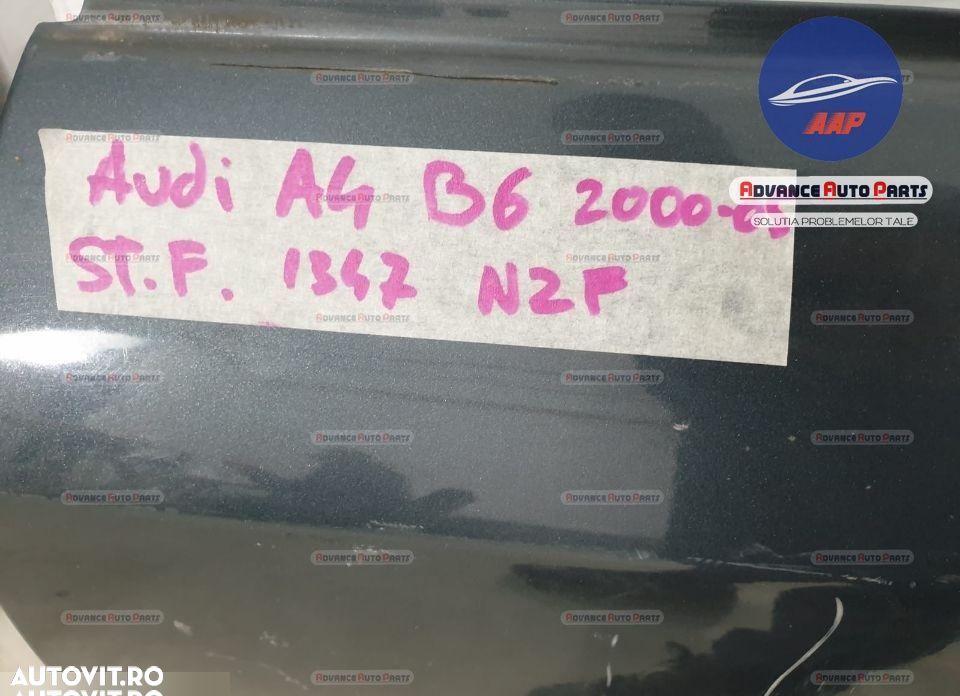 Usa stanga fata originala Audi A4 B6 2000 2001 2002 2003 2004 2005 Cab - 8