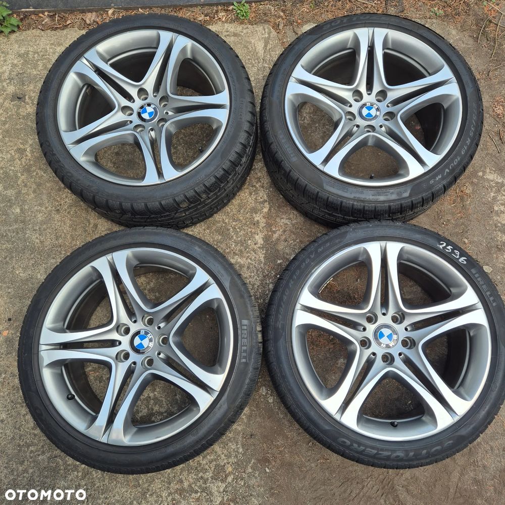 ZIMA KOŁA ORYGINAŁ BMW 5 F10 F11 6 E63 E64 F12 F13 F34 367 245/40 275/35R19 - 1
