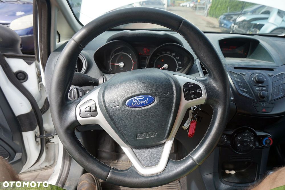 KIEROWNICA SKÓRZANA SKÓRA FIESTA VI MK6 VII MK7  FORD 2008-2017 - 1