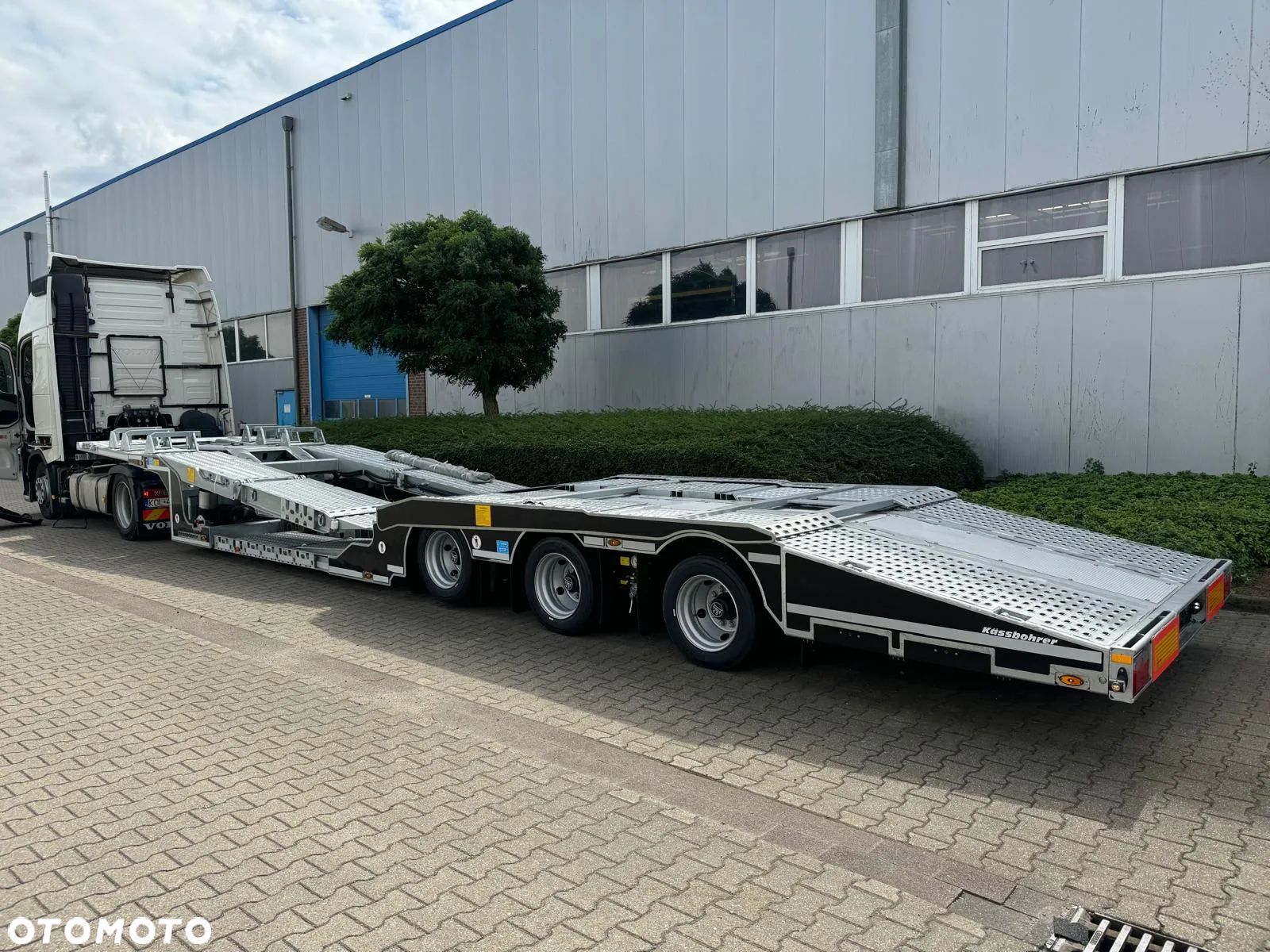 Volvo FH 500 + naczepa KAESSBOHRER Truck Transporter Fabrycznie NOWA Kassbohrer SOK - 1