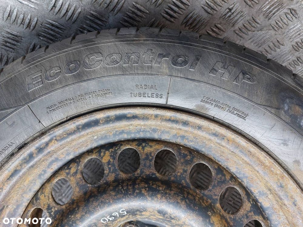 KOŁO FELGA OPONA ZAPAS 5X110 6Jx15 ET33 FI65,1 195/65R15 OPEL ZAFIRA A - 4