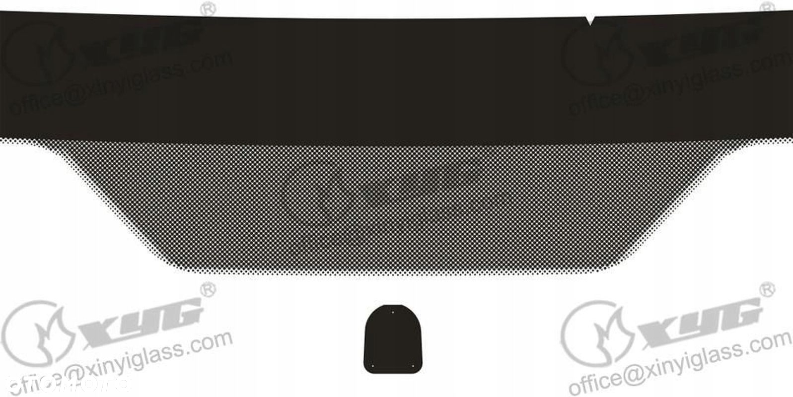 SZYBA CZOŁOWA CHRYSLER SEBRING 2001-2006/CIRRUS 1994-2000/STRATUS 1995-2000 - 2