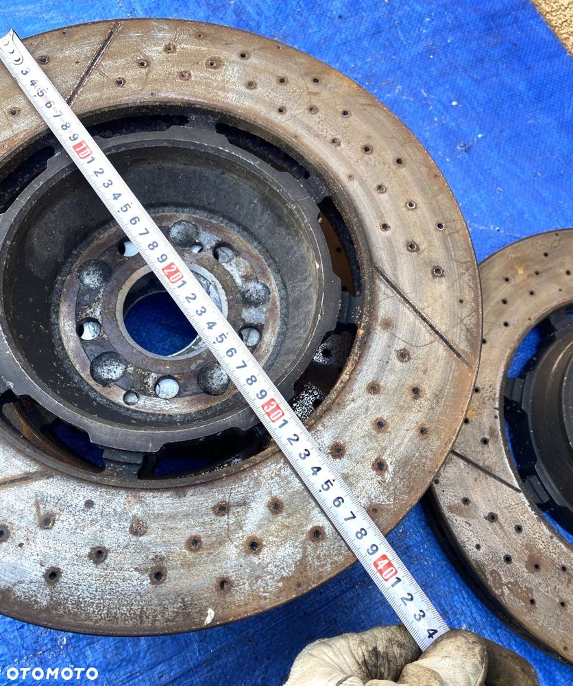 MERCEDES E W213 63AMG ZACISKI HAMULCOWE PRZÓD TYŁ KLOCKI TARCZE 390 / 360mm - 8