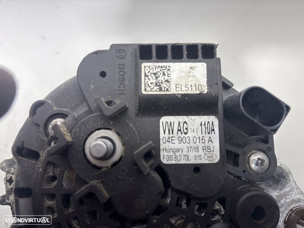 Alternador AUDI A3 (8V1, 8VK) 1.5 TFSI REF. 04E903015A MOTOR DADA - 5