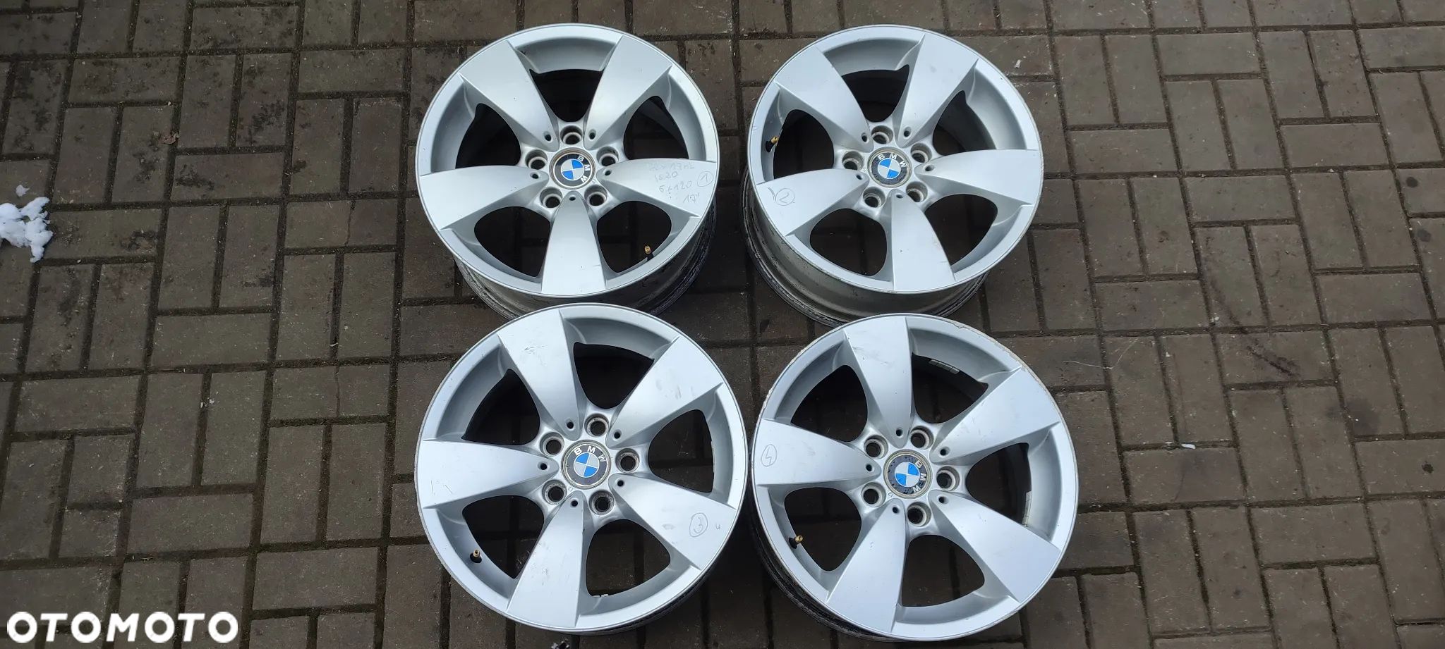 FELGI ALUMINIOWE 6762001 5x120 7Jx17 CALI ET20 BMW E60 E61 KOMPLET 4 SZTUKI - 1