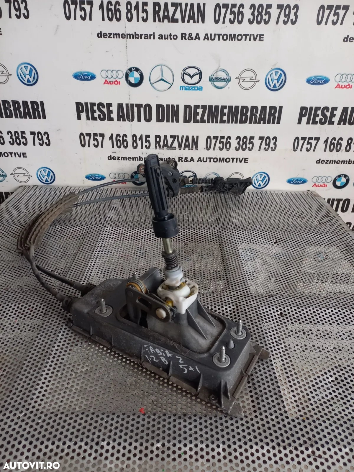 Timonerie Cu Cabluri Skoda Fabia 2 5+1 Trepte 1.2 Benzina Motor CGP Cod 6QCG - Dezmembrari Arad - 5