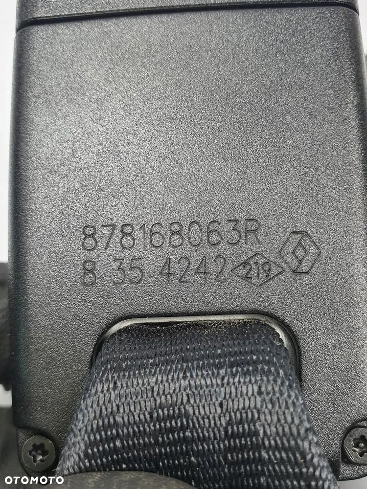 ZAPINKI PASA ŚRODKOWY TYŁ TYLNE DACIA SANDERO II 878168063R - 5