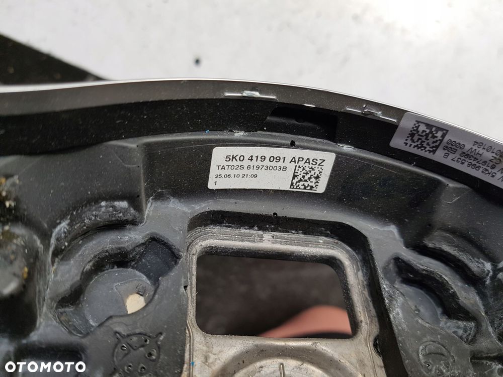 VW GOLF VI 08-13r GTD KIEROWNICA SKÓRZANA - 10