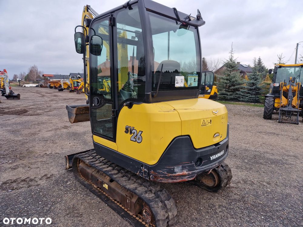 Yanmar SV 26 Volvo ECR 25D ,  Takeuchi TB 230 , 23R JCB 8026cts Kubota KX 61-3 - 3