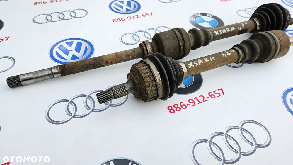 CITROEN XSARA PICASSO 1.8 16V 115 KM 116KM 85 KW EW7 6FZ Półoś prawa Długa Przegub - 2