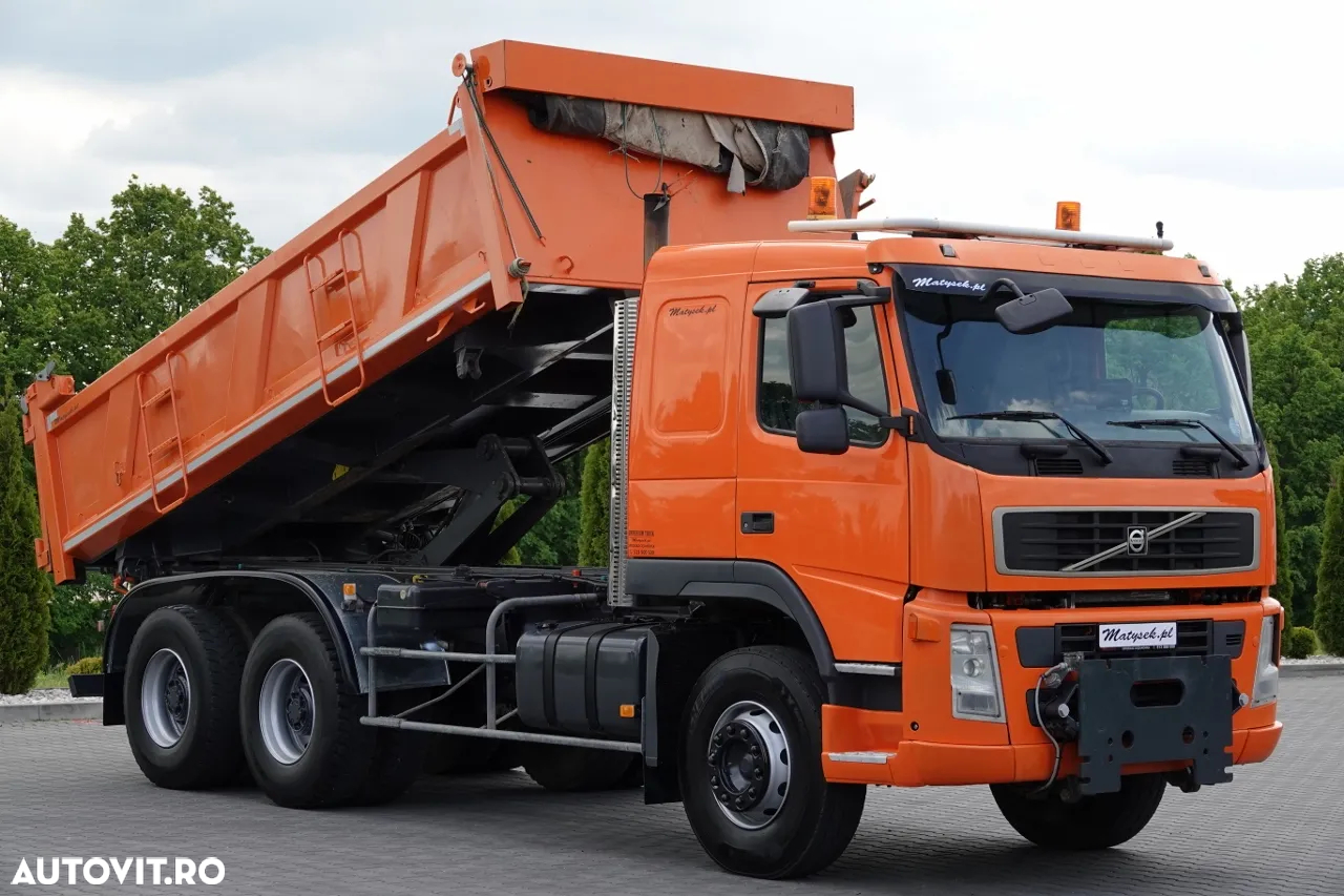 Volvo FM 12.420 / 6x4 / TIPPER / HYDROBLANTA / SPECIAL / CAMION FATA / BORDMATIC / MANUAL / IMPORTAT - 4