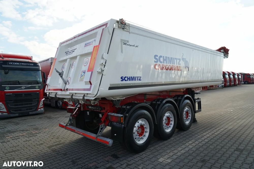 Schmitz Cargobull BASCĂ SCHMITZ 25 m3 / ALUMINIU / AXĂ RIDICATĂ / JANTE DIN ALIAJ - 6