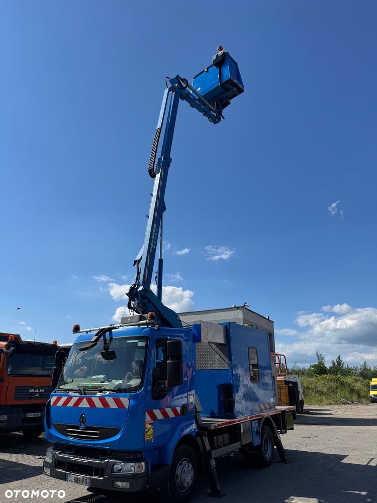 Renault Midlum 180DXi Zwyżka 15m Euro5 klimatyzacja Mobilny Podnośnik Koszowy - 28