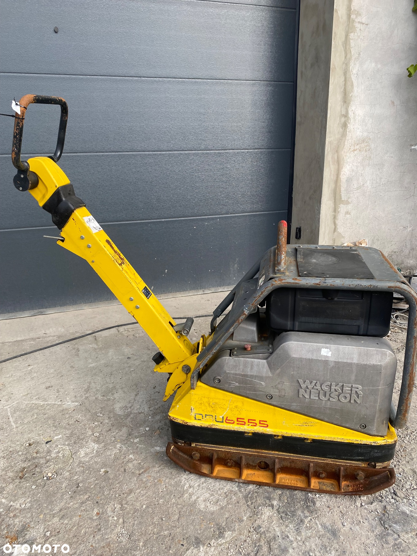 Wacker dpu 6555 zagęszczarka gruntu 500 kg - 5
