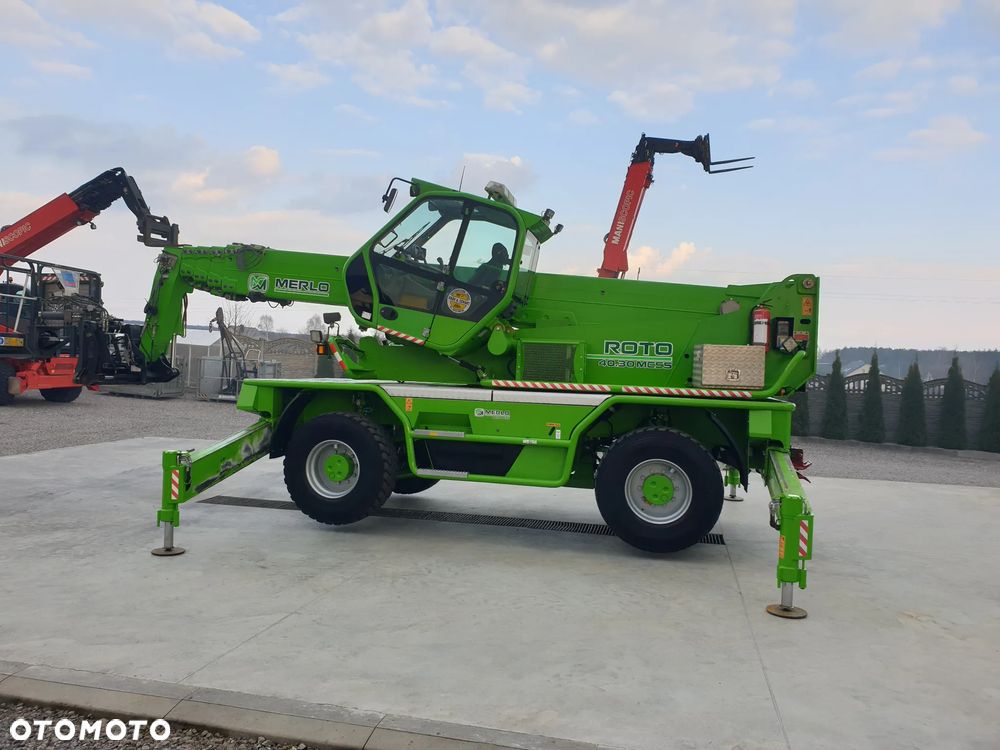 Merlo ROTO 4030 MCSS KOSZ/WCIĄGARKA/WIDŁY HYD,PILOT SPROWADZONA PIĘKNY STAN - 2