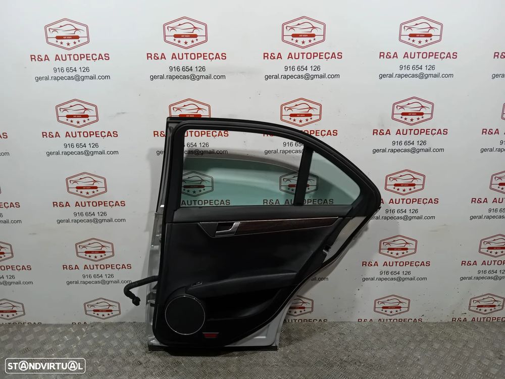 Porta Trás Traseira Direita Mercedes Class C W204 Original - 7