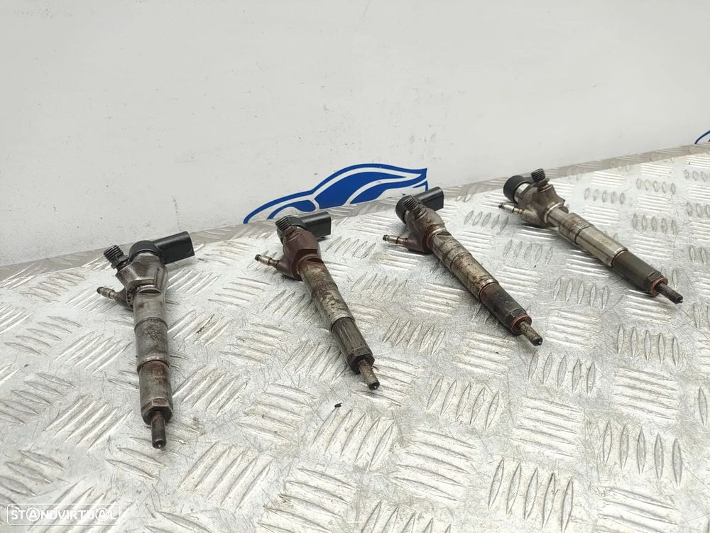 Conjunto Injetores Original Continental Renault Dacia Nissan K9K 1.5 DCI H8201100113 166006212R - 4