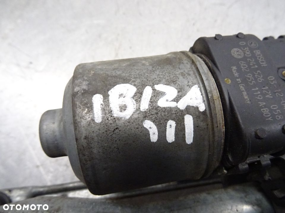 SEAT IBIZA III 02-05 HB 5D 1.9TDI MECHANIZM WYCIERACZEK PRZÓD 6Q2955119A - 2