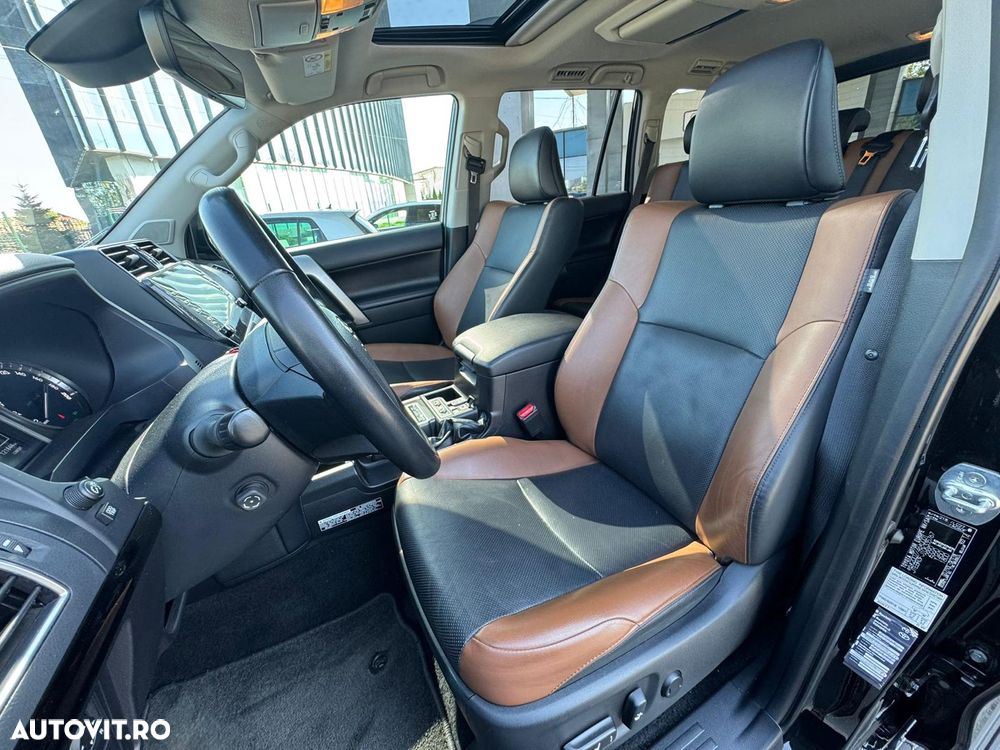 Toyota Land Cruiser 2.8l D-4D 204 CP A/T 7 locuri Luxury AVS Brown - 23