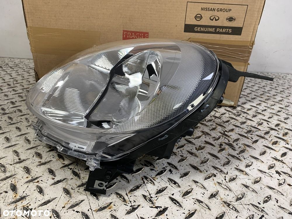 NOWA ORYGINALNA LAMPA LEWA PRZEDNIA NISSAN MICRA K13 LIFT 10-13 26060-1HB0B 260601HB0B - 5