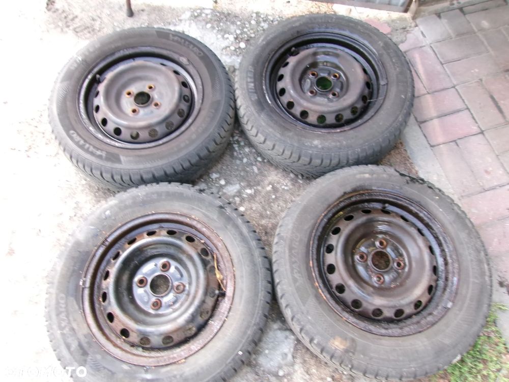 KOŁA FELGI OPONY ZIMA TOYOTA YARIS 165/70/14 4x100 KOMPL - 1