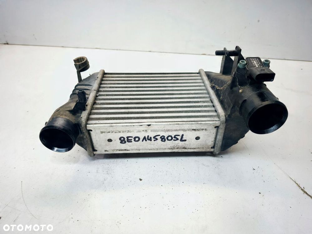 CHŁODNICA POWIETRZA INTERCOOLER LEWY AUDI A4 B6 1.8T TURBO 8E0145805L - 5