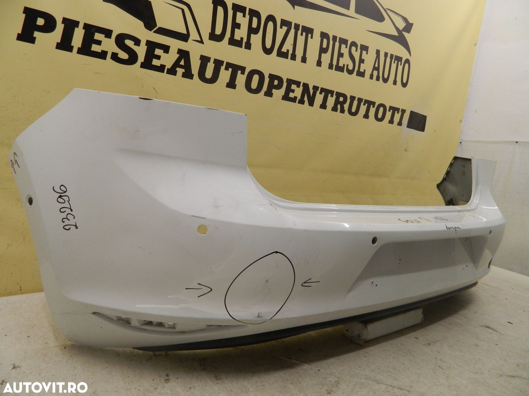 Bara spate VW Golf 7 Hatchback, 2013, 2014, 2015, 2016, cod origine 5G6807421. - 3