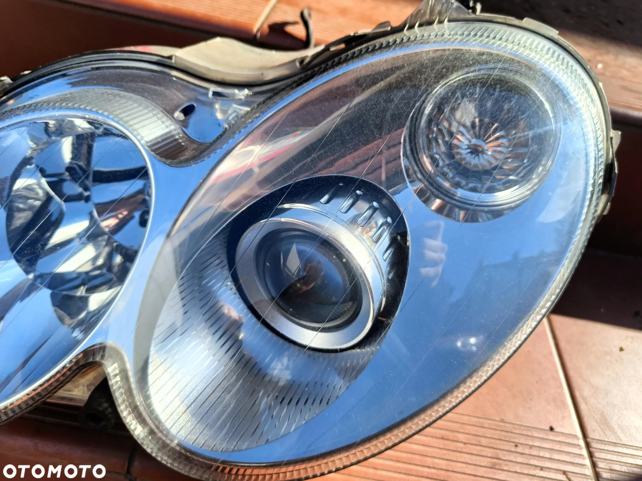 MERCEDES W209 CLK LAMPA PRZÓD PRZEDNIA BI XENON NIE SKRĘTNY LEWA - 3