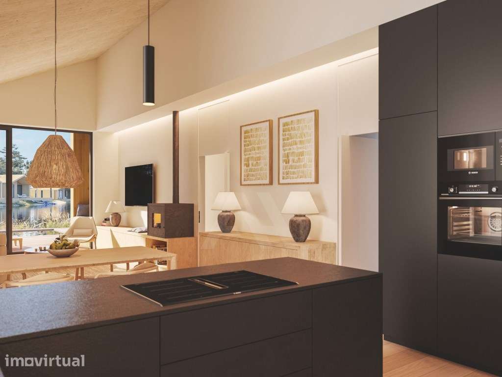 Moradia T1 em Resort de Luxo junto à Lagoa de Óbidos - Grande imagem: 4/39