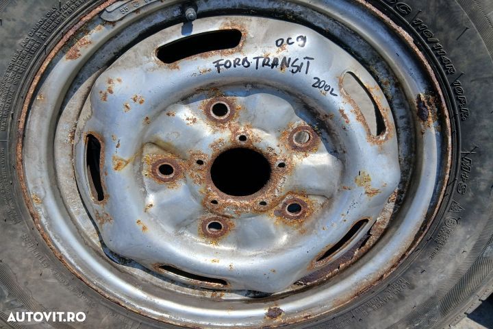 Janta tabla cu anvelopa 16 215/75 R16C  2160817 51/2JX16X56 215/75 R1 - 2