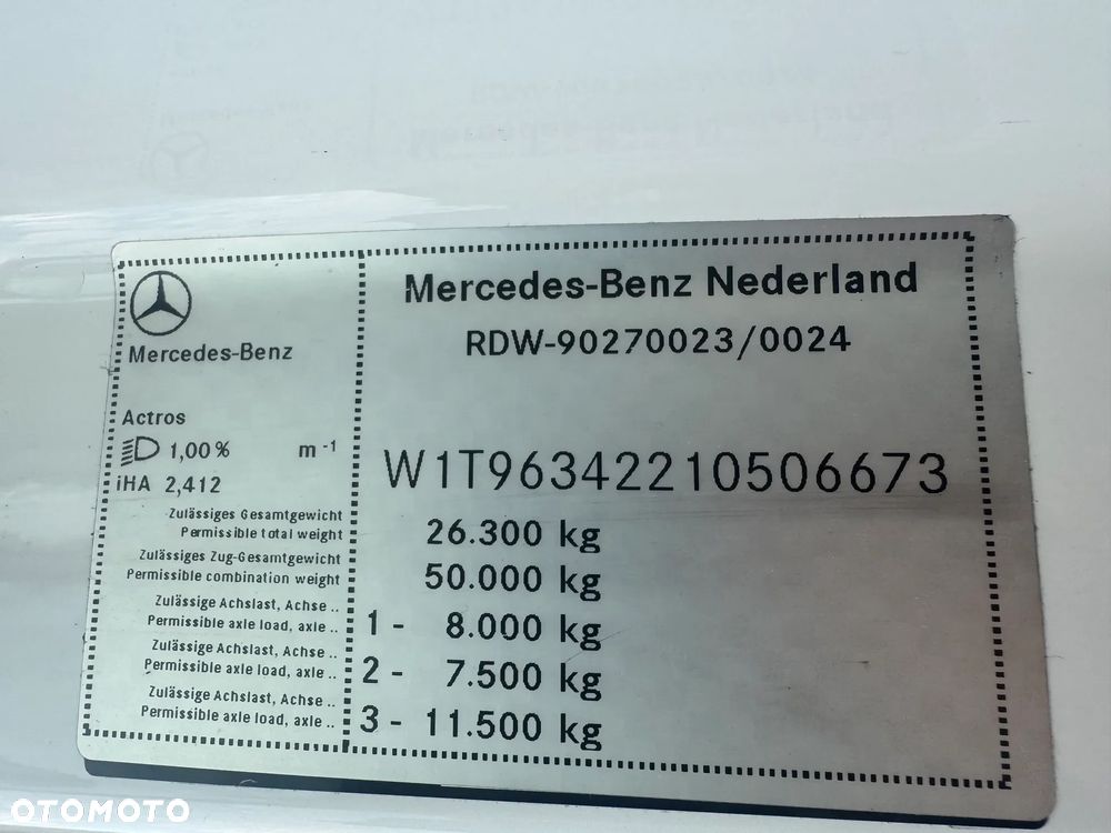 Mercedes-Benz 2645 Pusher Big Space 6x2*4 - 37
