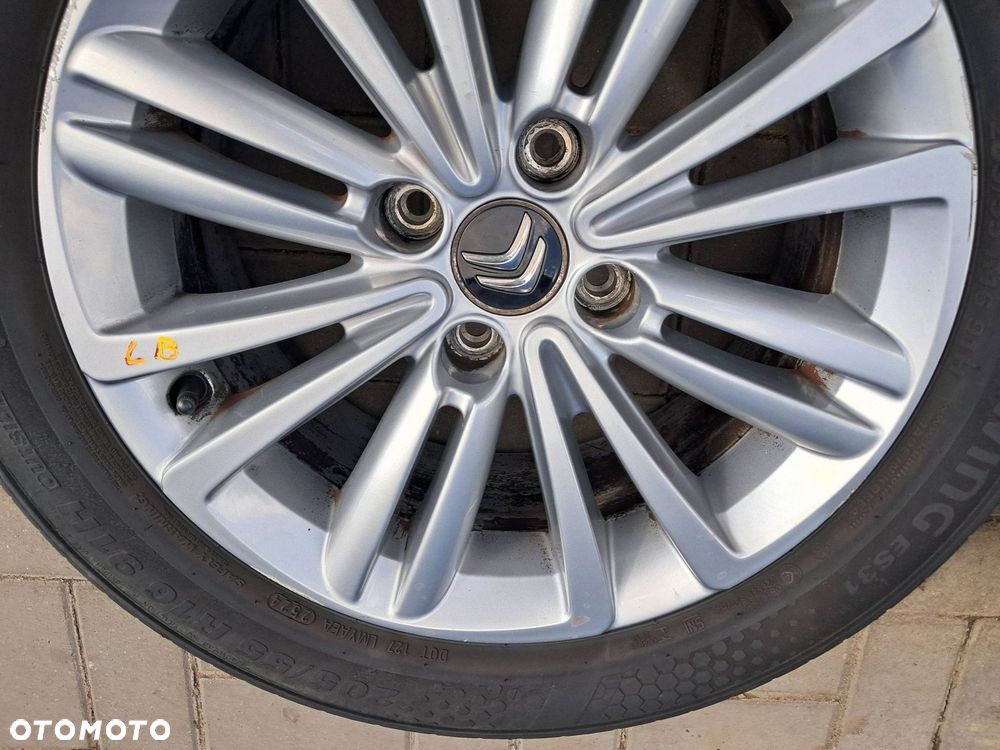 citroen c4 ii b7 felgi aluminiowe 16" 9687802977 4x108 7j et29 205/55r16 - 7