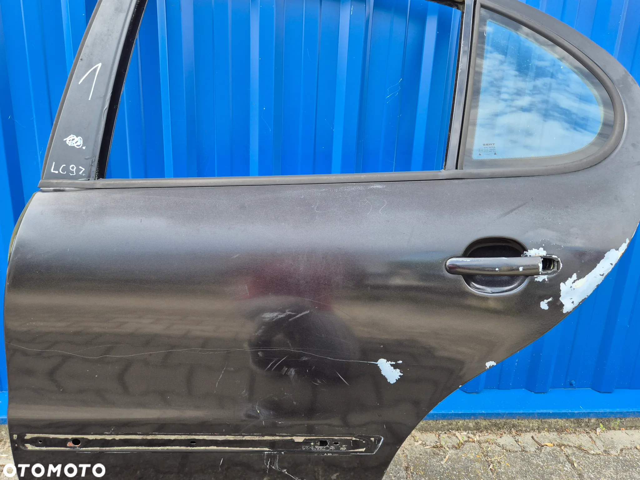 DRZWI TYŁ LEWY LEWE SEAT LEON I ( 1 ) | SEAT TOLEDO II ( 2 ) LC9Z CZARNE - 27