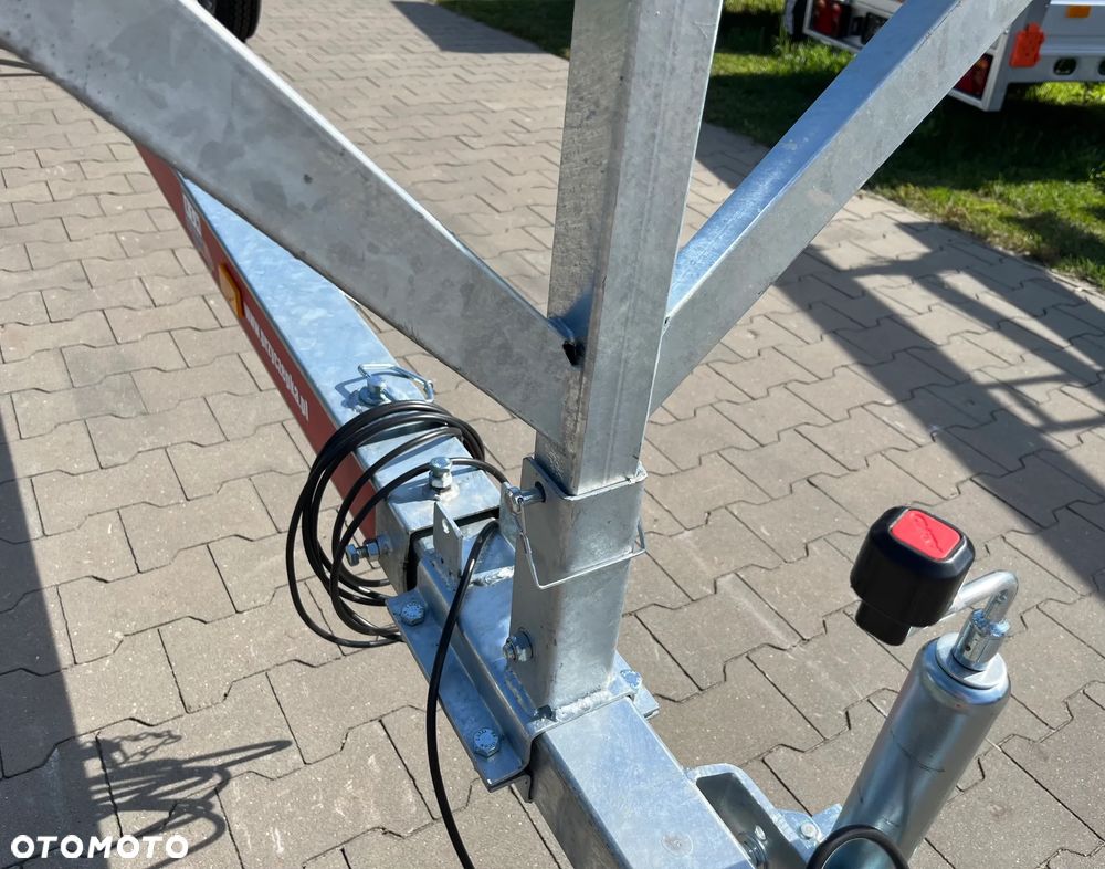 GEWE Przyczepa dłużyca kłonicowa GEWE typ P0750 8 m DMC: 750 kg - 10