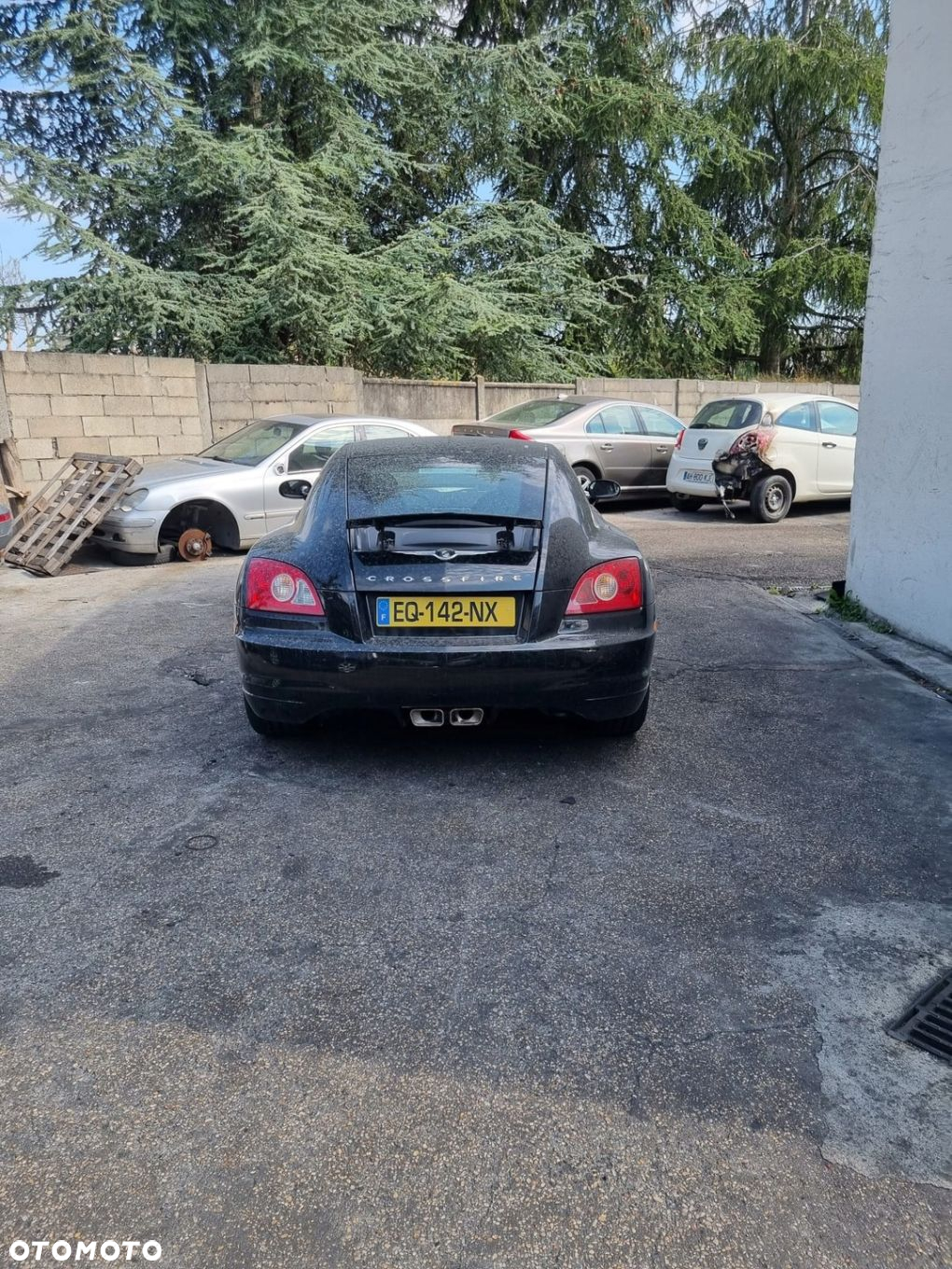 Chrysler CROSSFIRE PAS TYŁ ĆWIARTKA BŁOTNIK TYŁ PRAWY PRÓG SŁUPEK - 11