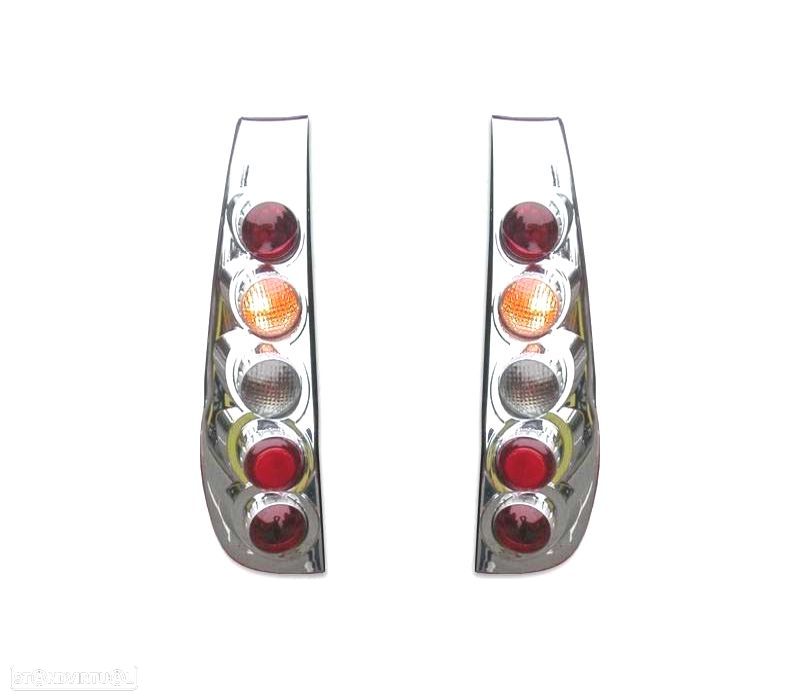 FAROLINS FIAT PUNTO LOOK LEXUS  93- CROMADO - 1