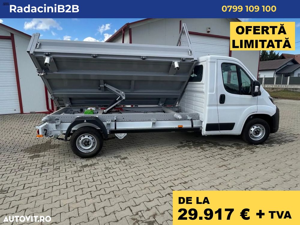 Citroën Jumper cu bena basculabila trilateral JPM omologata BA10 basculanta - 15