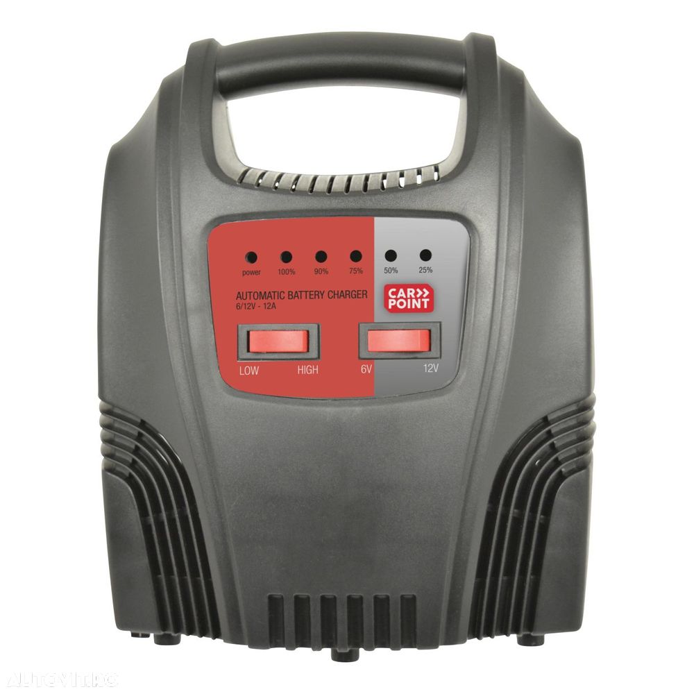 Incarcator acumulator auto Carpoint 6V/12V 2-12A redresor cu led de incarcare a bateriei - 2