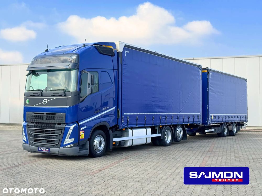 Volvo FH 460 / ZESTAW TANDEM 120M3 / PRZEJAZDOWY / SALON PL - 1