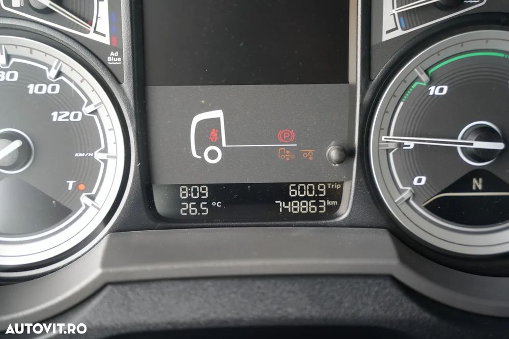 DAF XF 480 / SSC / CORTINĂ 7.7 M / I-PARK COOL / PUNTE RELAXABILĂ / PLAFON RELAXABIL / - 39