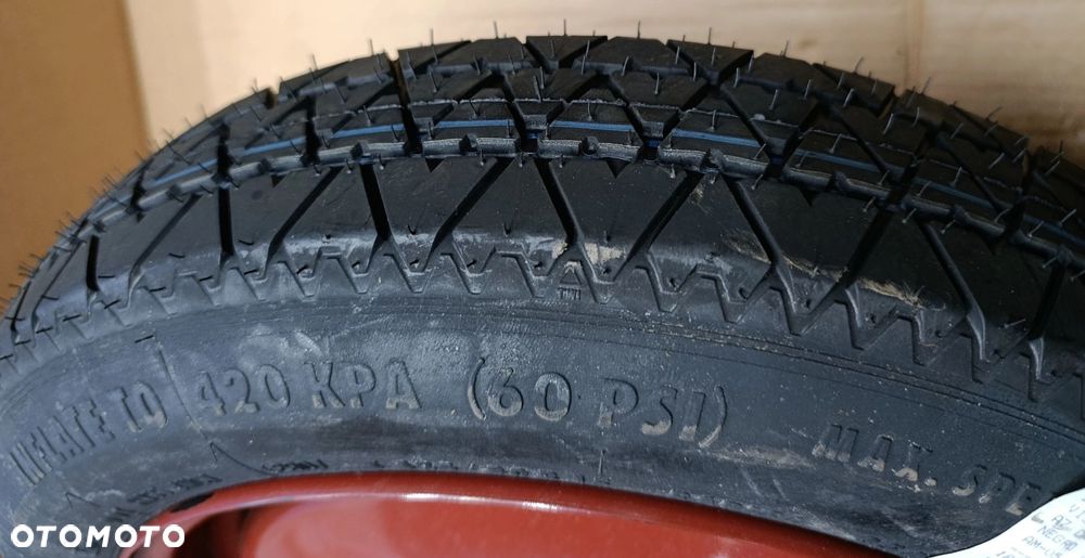 207CC koło 125-80-15 dojazdowe zapasowe lewarek klucz śruba holownicza zestaw komplet 207 Peugeot - 2